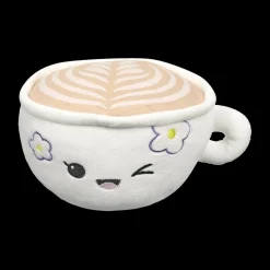 Ygo Pluche KAWAII Koffietas Wit/Beige| Decoratieve Accessoires|Accessoires