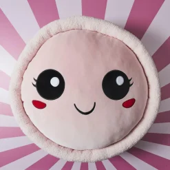 Ygo Pluche KAWAII Macaron Ø70 Roze| Decoratieve Accessoires|Accessoires