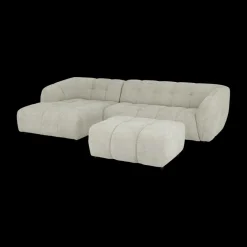 Ygo Poef DILARA B102 Beige| Poufen & Voetenbanken