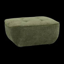 Ygo Poef ISAURA 83x63 Groen| Poufen & Voetenbanken