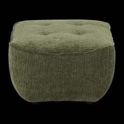 Ygo Poef ISAURA 83x63 Groen| Poufen & Voetenbanken