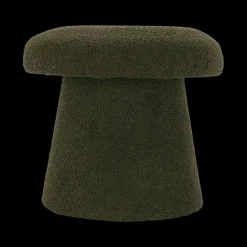 Ygo Poef MUSHROOM Teddy Groen| Poufen & Voetenbanken