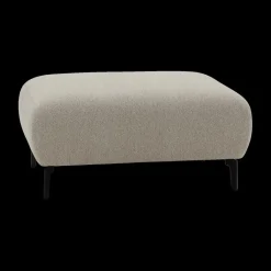 Ygo Poef NEUVILLE Beige 88x65| Poufen & Voetenbanken