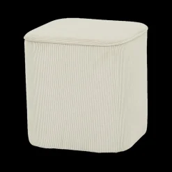 Ygo Poef PENNY Poso Creme| Poufen & Voetenbanken