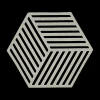 Ygo Potonderzetter HEXAGON Sil. Mud| Potten & Pannen