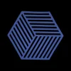 Ygo Potonderzetter HEXAGON Sil. Indigo| Potten & Pannen