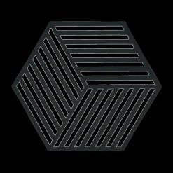 Ygo Potonderzetter HEXAGON Sil. Black| Potten & Pannen