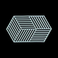 Ygo Potonderzetter HEXAGON XL Sil. Fog Blue| Potten & Pannen