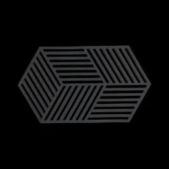 Ygo Potonderzetter HEXAGON XL Sil. Black| Potten & Pannen