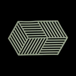 Ygo Potonderzetter HEXAGON XL Sil. Rosemary| Potten & Pannen