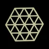 Ygo Potonderzetter TRIANGLES Sil. Matcha Green| Potten & Pannen