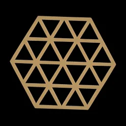 Ygo Potonderzetter TRIANGLES Sil. Khaki| Potten & Pannen