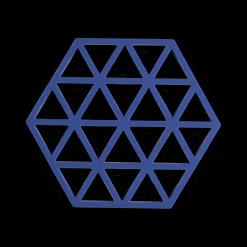 Ygo Potonderzetter TRIANGLES Sil. Indigo| Potten & Pannen