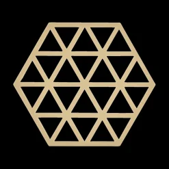 Ygo Potonderzetter TRIANGLES Sil. Warm Sand| Potten & Pannen