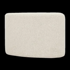 Ygo Pouf ADA Organisch Bouclé Naturel| Poufen & Voetenbanken