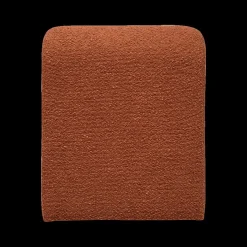 Ygo Pouf SEVGIR U-vorm Bouclé Terracotta| Poufen & Voetenbanken