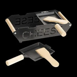 Ygo Raclette CHEESE 2pers. Zwart| Kookaccessoires