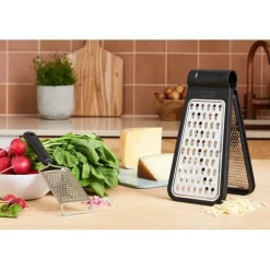 Ygo Rasp GASTRO Inklapbaar Inox/Zwart| Keukenaccessoires|Kookaccessoires