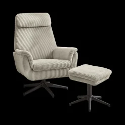 Ygo Relaxfauteuil JOANNA met poef| Relaxen