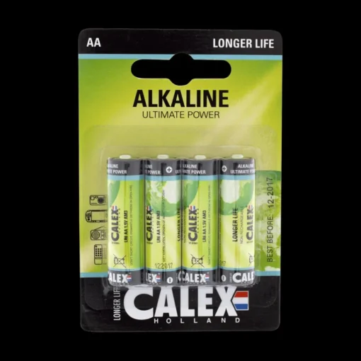 Ygo S/4 ALKALINE Batterij AA| Batterijen