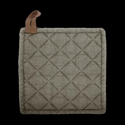 Ygo S/2 Pannenlap MYRNA Olive Green| Keukenlinnen