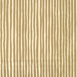 Ygo S/20 Servet VARVUNRAITA Goud| Tafellinnen & -Textiel