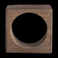 Ygo S/4 Servetring INIO Hout Bruin| Tafelaccessoires