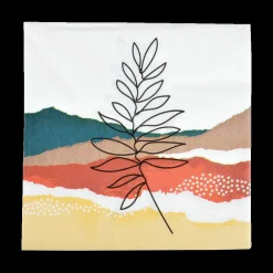 Ygo S/20 Serviet ABSTRACT FLOWER Multi| Tafellinnen & -Textiel