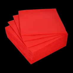 Ygo S/40 Serviet ELMIA Rood| Tafellinnen & -Textiel