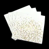 Ygo S/20 Serviet SPOTS Goud/Wit| Tafellinnen & -Textiel