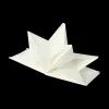 Ygo S/12 Serviet ZELMIA Geplooid Wit| Tafellinnen & -Textiel