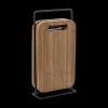 Ygo S/4 Snijplanken CHOY RH Bamb/Hdr Met. Zwart| Keukenaccessoires|Kookaccessoires