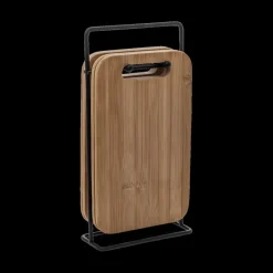 Ygo S/4 Snijplanken CHOY RH Bamb/Hdr Met. Zwart| Keukenaccessoires|Kookaccessoires