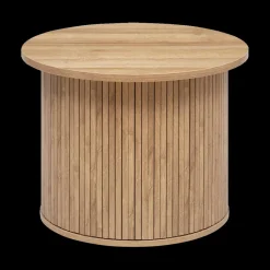 Ygo Salontafel Ø60 COLVAS Hout Naturel| Salontafels & Bijzettafels