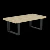 Ygo Salontafel ABBEY 130x68 U-Poot| Salontafels & Bijzettafels
