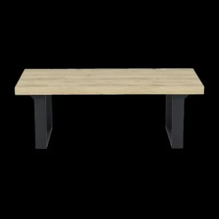Ygo Salontafel ABBEY 130x68 U-Poot| Salontafels & Bijzettafels