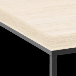 Ygo Salontafel AGNES Travertijnlook 60x45| Salontafels & Bijzettafels