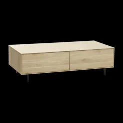 Ygo Salontafel ANALOG 135x67 Fresh Oak| Salontafels & Bijzettafels