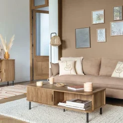 Ygo Salontafel COLVAS Naturel B120| Salontafels & Bijzettafels