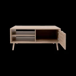 Ygo Salontafel EIVISSA Sonoma Eik/Riet| Salontafels & Bijzettafels