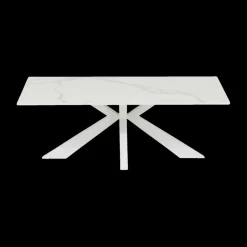 Ygo Salontafel ELON Keramiek Wit 110x70| Salontafels & Bijzettafels