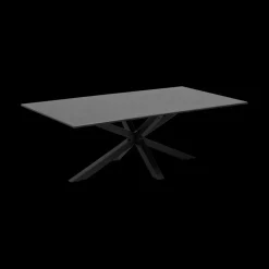 Ygo Salontafel FERRIS Glass/Keramiek Zwart| Salontafels & Bijzettafels