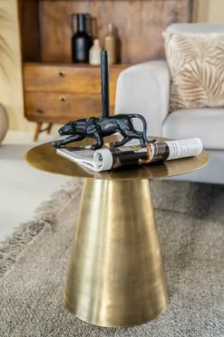 Ygo Salontafel GOLDEN Ø55| Salontafels & Bijzettafels