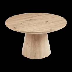 Ygo Salontafel LELIE Ø80 Kolompoot Oude Eik| Salontafels & Bijzettafels