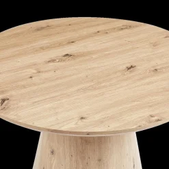 Ygo Salontafel LELIE Ø80 Kolompoot Oude Eik| Salontafels & Bijzettafels