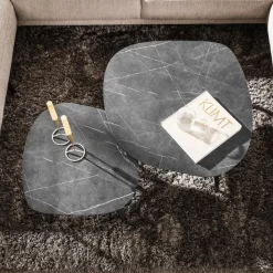 Ygo Salontafel LUISA S/2 Organisch Rock| Salontafels & Bijzettafels