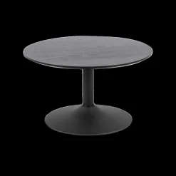 Ygo Salontafel LUTOR Ash Black Fineer Ø70| Salontafels & Bijzettafels