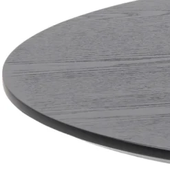 Ygo Salontafel LUTOR Ash Black Fineer Ø70| Salontafels & Bijzettafels