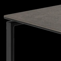 Ygo Salontafel MARCO S/2 Keramiek Zwart/Metaal Zwart| Salontafels & Bijzettafels