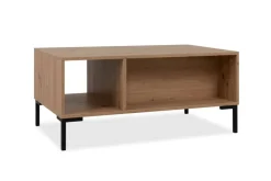 Ygo Salontafel MARE Artisan eik/zwart| Salontafels & Bijzettafels